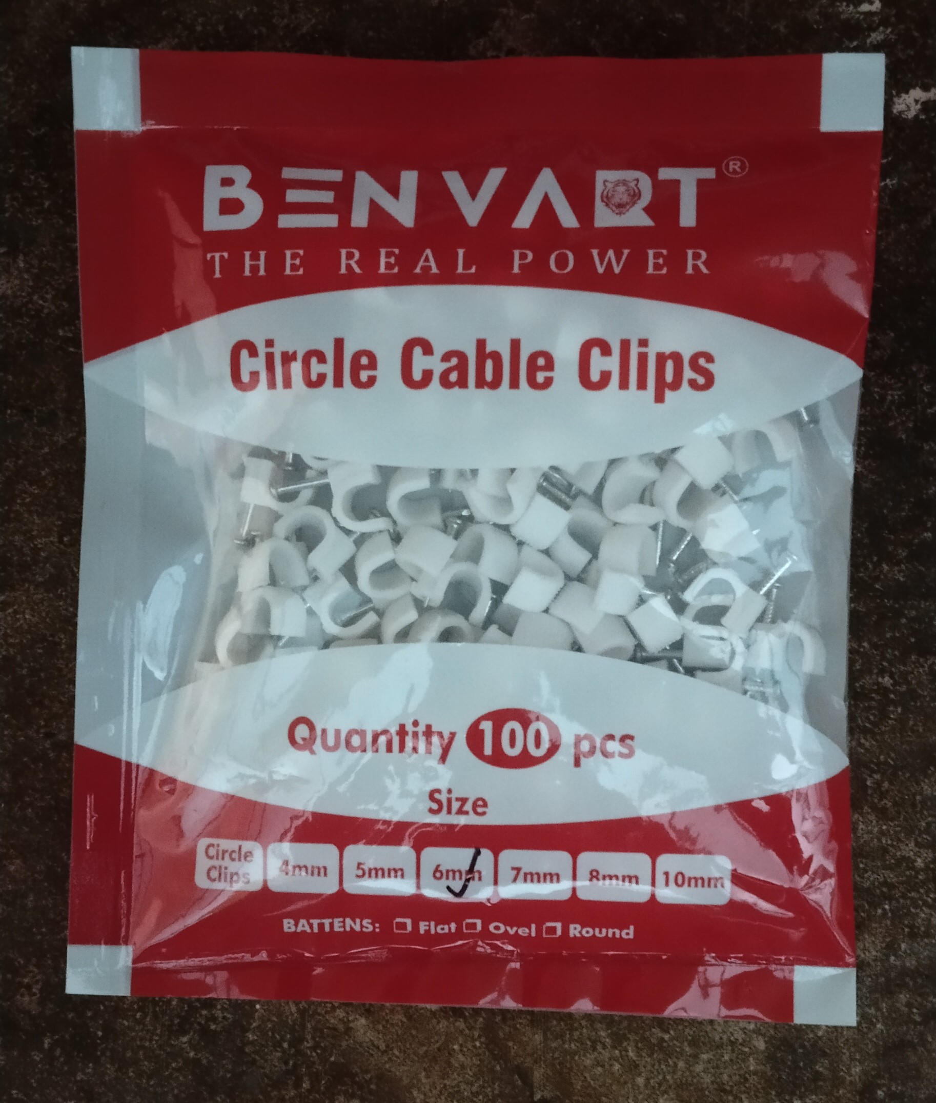 6mm Circle Cable Clip in Uttarakhand